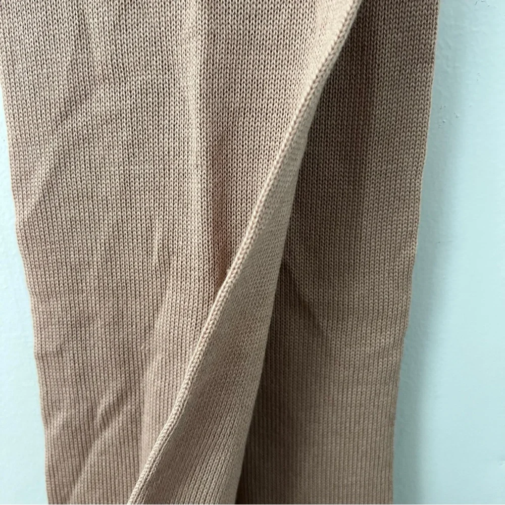 100% Wool Tan Beige Scarf